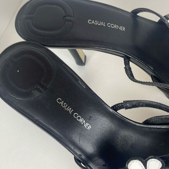 Daisy Accent Strappy Heeled Mule Sandals 7.5 - Picture 11 of 13